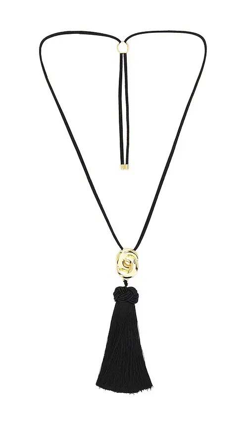 Luv AJ The Solstice Knot Tassel Necklace