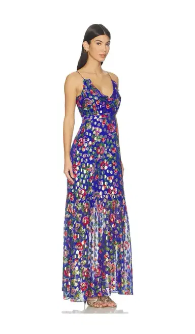 Saloni Ani Long Dress | Thumbnail 2 Saloni Ani Long Dress | Thumbnail 2