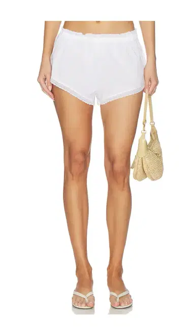 Skims Garment Washed Poplin Short | Thumbnail 1 Skims Garment Washed Poplin Short | Thumbnail 1