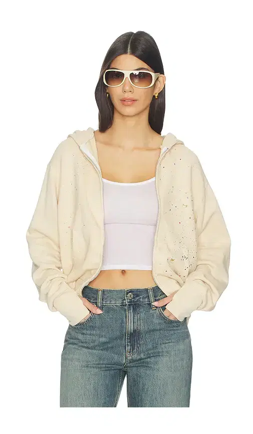 Lauren Moshi Hezly Zip Up Hoodie