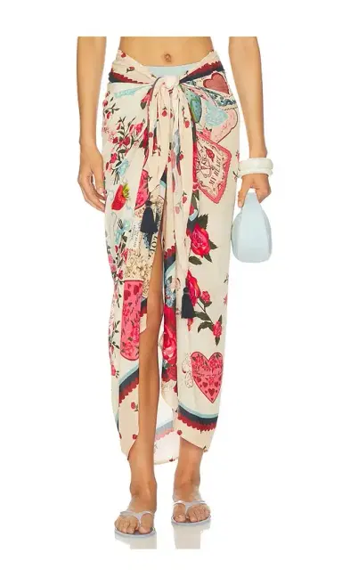 Agua Bendita Marine Cherish Sarong | Thumbnail 1 Agua Bendita Marine Cherish Sarong | Thumbnail 1