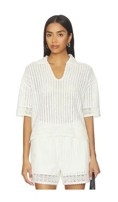AllSaints Elma Crochet Top | Thumbnail 1 AllSaints Elma Crochet Top | Thumbnail 1