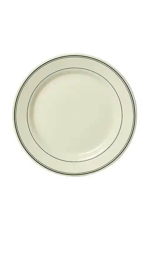Fish's Eddy Greenband App Plate