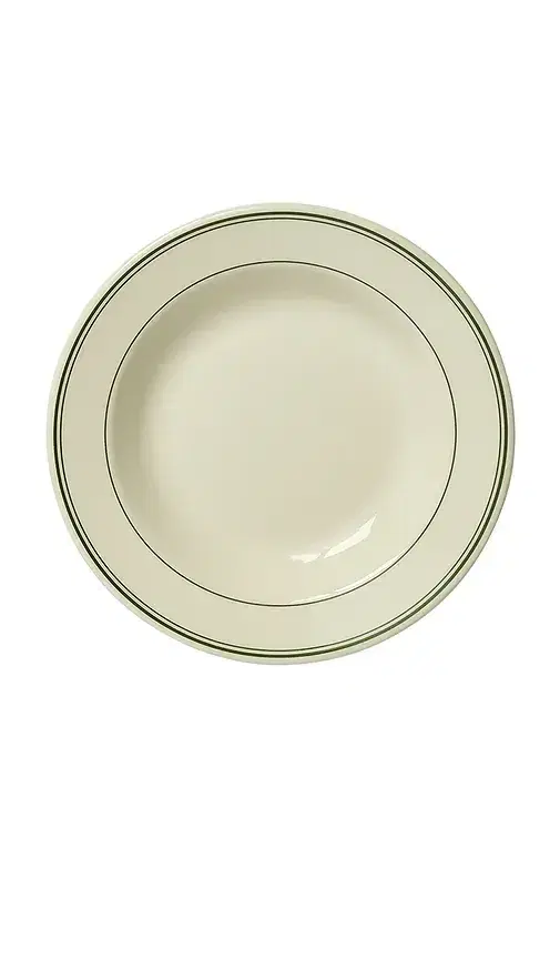 Fish's Eddy Greenband Soup Bowl