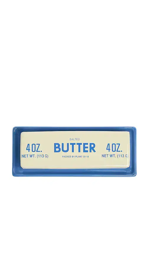 Fish's Eddy Butter Stick Butter Dish