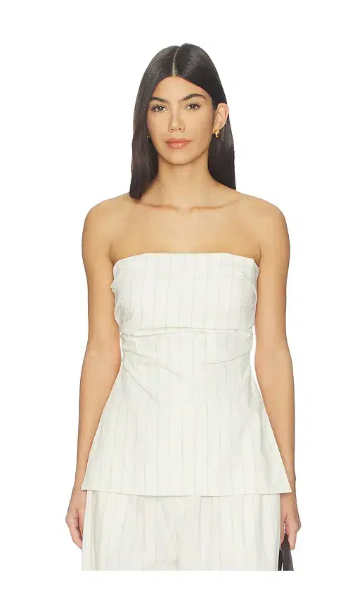 Strapless Tie Back Top