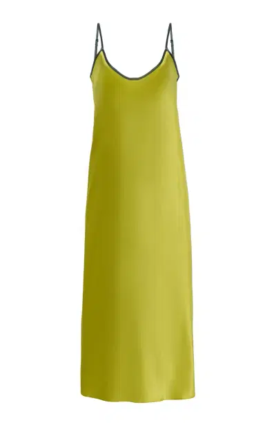 Comme Si Silk Bias Slip Dress | Thumbnail 3