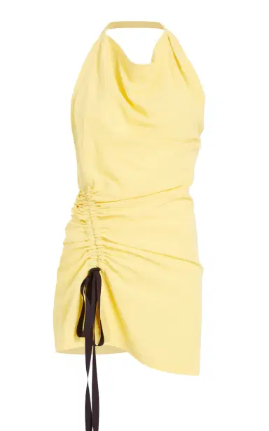 Proenza Schouler Melia Crinkled Linen-Blend Top | Thumbnail 1