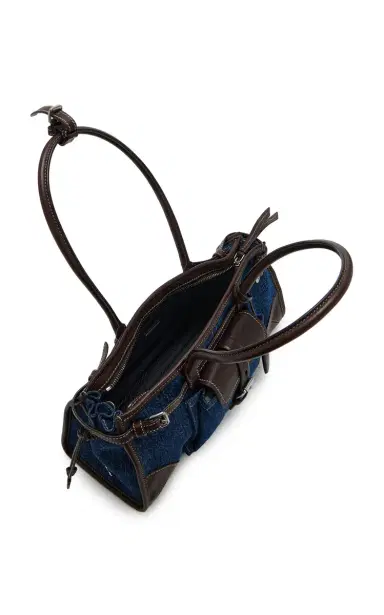 Prada Bonnie Medium Denim Bag | Thumbnail 5 Prada Bonnie Medium Denim Bag | Thumbnail 5