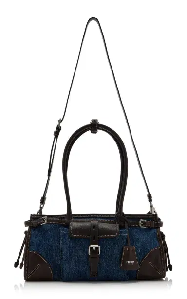 Prada Bonnie Medium Denim Bag | Thumbnail 6 Prada Bonnie Medium Denim Bag | Thumbnail 6