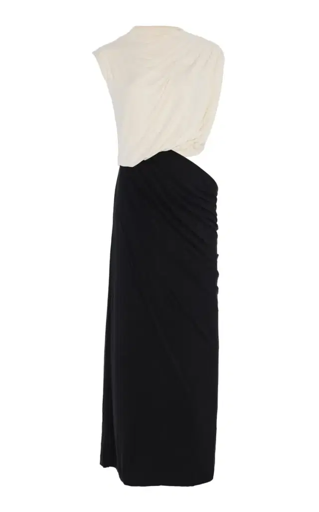 Third Form Cascade Cut-Out Jersey Maxi Dress