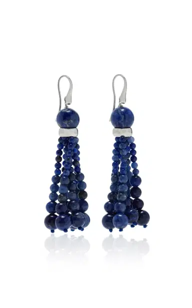 Le Sundial Le Sundial X Jeanerica Venice Opera Indigo Earrings | Thumbnail 4 Le Sundial Le Sundial X Jeanerica Venice Opera Indigo Earrings | Thumbnail 4