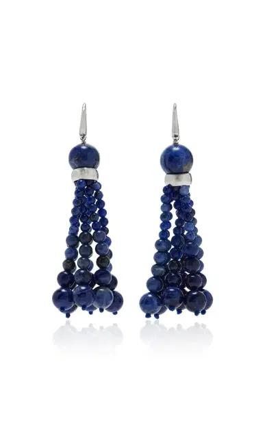 Le Sundial Le Sundial X Jeanerica Venice Opera Indigo Earrings | Thumbnail 5 Le Sundial Le Sundial X Jeanerica Venice Opera Indigo Earrings | Thumbnail 5
