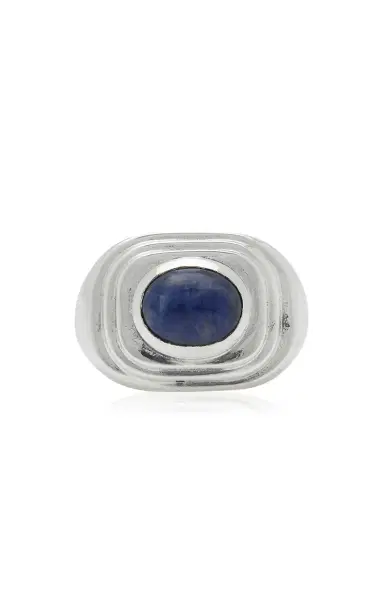 Le Sundial Le Sundial X Jeanerica The Deco Indigo Ring | Thumbnail 6 Le Sundial Le Sundial X Jeanerica The Deco Indigo Ring | Thumbnail 6