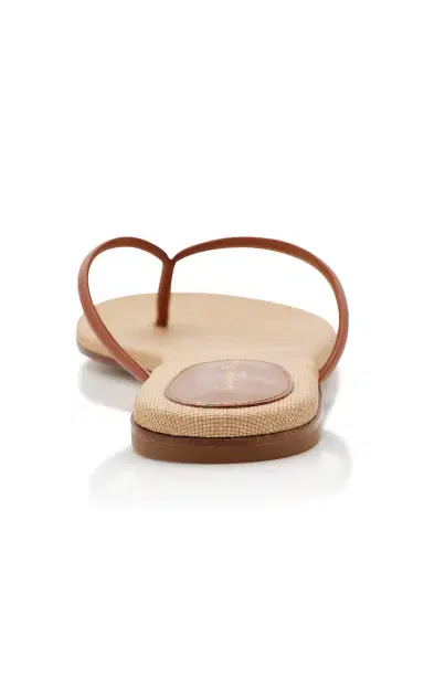 Gianvito Rossi Calypso Leather Thong Sandals | Thumbnail 5
