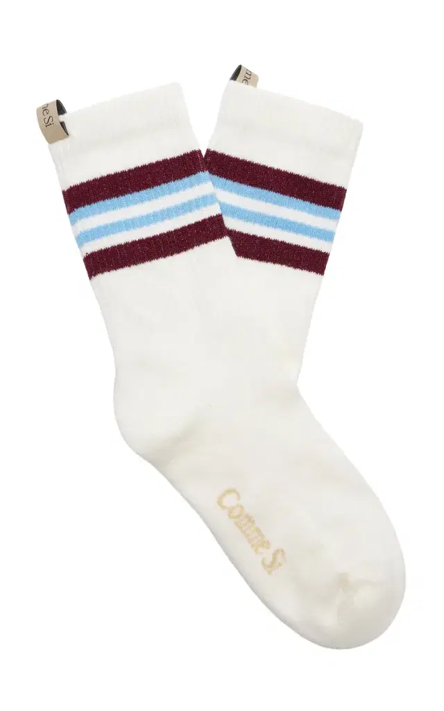 Comme Si The Striped Tube Sock