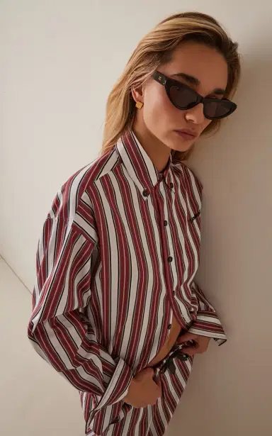 Miu Miu Cat-Eye Acetate Sunglasses | Thumbnail 2 Miu Miu Cat-Eye Acetate Sunglasses | Thumbnail 2