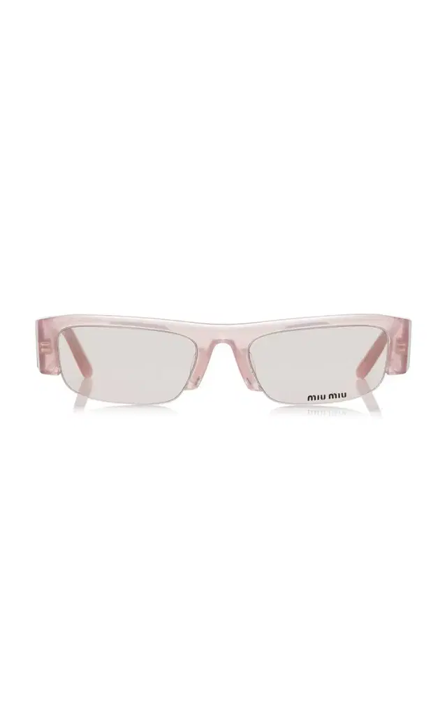 Miu Miu Square-Frame Acetate Sunglasses