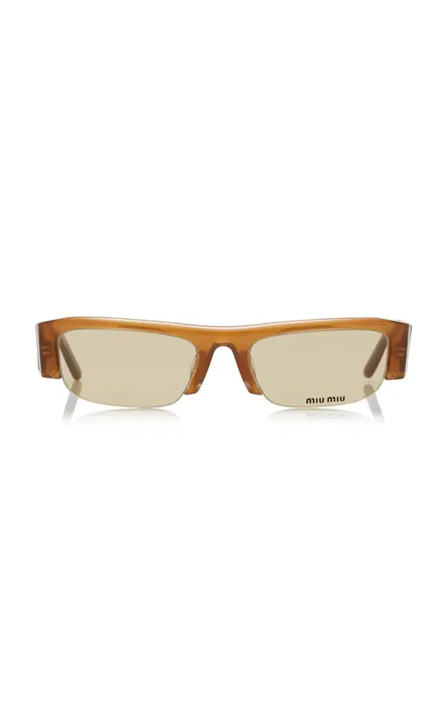 Miu Miu Square-Frame Acetate Sunglasses