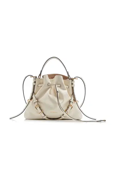 Givenchy Voyou Small Leather Bucket Bag | Thumbnail 3