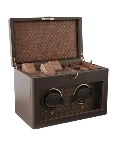 Wolf Earth Double Watch Winder - Men | Thumbnail 1 Wolf Earth Double Watch Winder - Men | Thumbnail 1