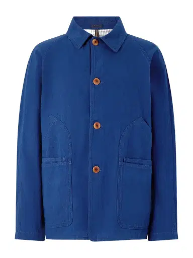 Drake's Cotton and Linen-Blend Chore Jacket - Men | Thumbnail 1