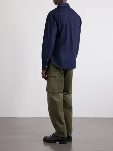 KAPITAL Denim Western Shirt - Men | Thumbnail 4 KAPITAL Denim Western Shirt - Men | Thumbnail 4