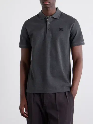Burberry Eddie Cotton Polo Shirt - Men | Thumbnail 3 Burberry Eddie Cotton Polo Shirt - Men | Thumbnail 3
