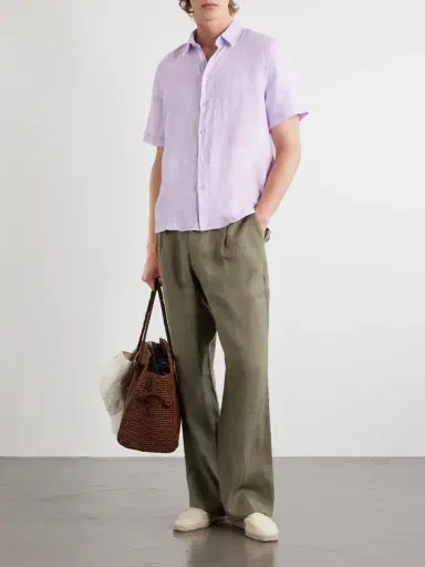 Vilebrequin Courbis Linen Shirt - Men | Thumbnail 2