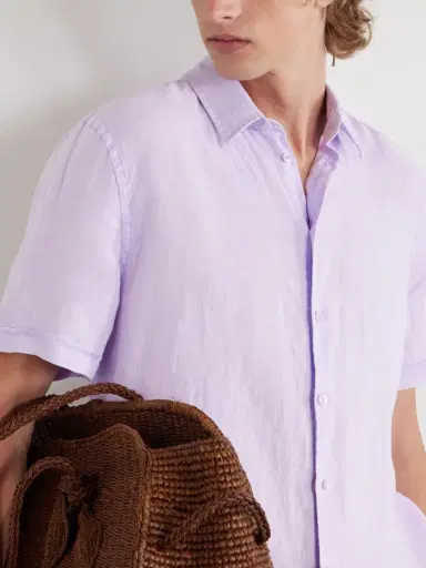 Vilebrequin Courbis Linen Shirt - Men | Thumbnail 5