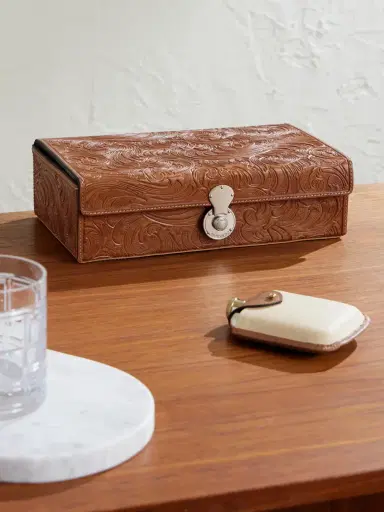 Ralph Lauren Home Aidan Leather Box - Men | Thumbnail 2 Ralph Lauren Home Aidan Leather Box - Men | Thumbnail 2