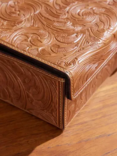 Ralph Lauren Home Aidan Leather Box - Men | Thumbnail 4 Ralph Lauren Home Aidan Leather Box - Men | Thumbnail 4