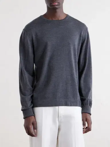 OFFICINE GÉNÉRALE Nina Merino Wool Sweater - Men | Thumbnail 3 OFFICINE GÉNÉRALE Nina Merino Wool Sweater - Men | Thumbnail 3