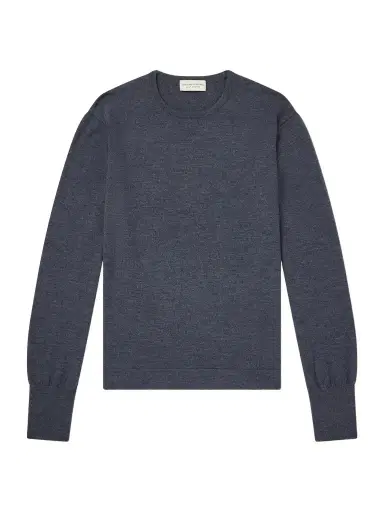 OFFICINE GÉNÉRALE Nina Merino Wool Sweater - Men | Thumbnail 1 OFFICINE GÉNÉRALE Nina Merino Wool Sweater - Men | Thumbnail 1