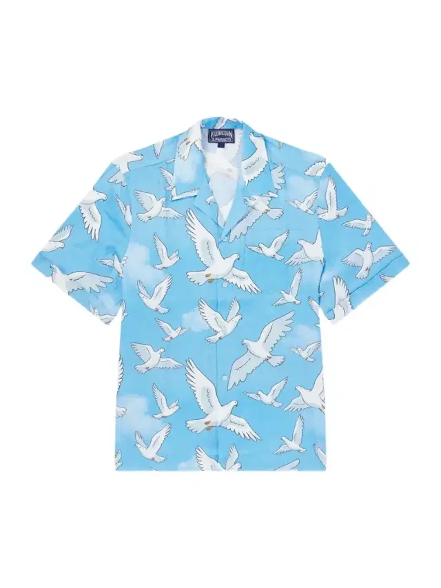 3.Paradis Chelly Printed Camp-Collar Linen Shirt - Men