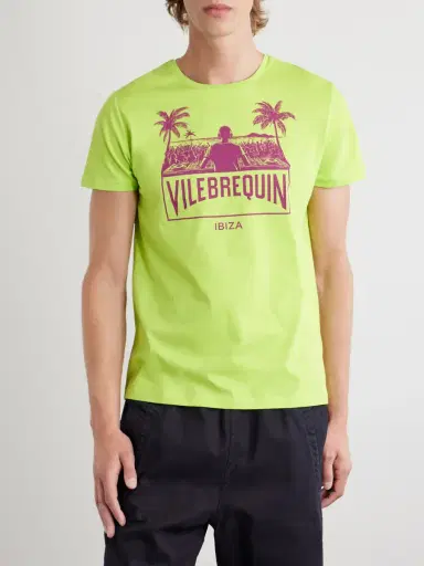 Vilebrequin Thom City Logo-Print Cotton-Jersey T-Shirt - Men | Thumbnail 3 Vilebrequin Thom City Logo-Print Cotton-Jersey T-Shirt - Men | Thumbnail 3