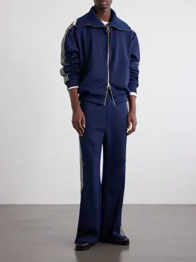 KAPITAL Striped Jersey Track Jacket - Men | Thumbnail 2