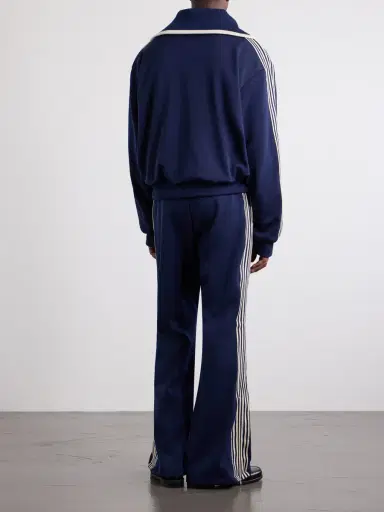 KAPITAL Striped Jersey Track Jacket - Men | Thumbnail 4