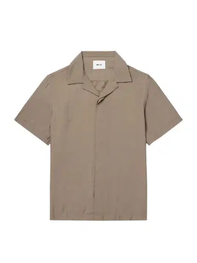 NN07 Hank 5971 Camp-Collar Modal-Blend Seersucker Shirt - Men | Thumbnail 1 NN07 Hank 5971 Camp-Collar Modal-Blend Seersucker Shirt - Men | Thumbnail 1