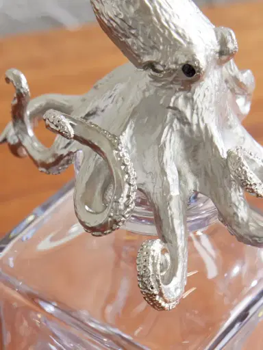 DEAKIN & FRANCIS Octopus Silver-Tone and Crystal Decanter - Men | Thumbnail 3 DEAKIN & FRANCIS Octopus Silver-Tone and Crystal Decanter - Men | Thumbnail 3