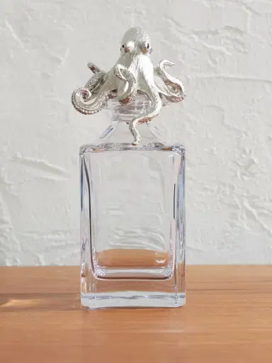 DEAKIN & FRANCIS Octopus Silver-Tone and Crystal Decanter - Men | Thumbnail 1 DEAKIN & FRANCIS Octopus Silver-Tone and Crystal Decanter - Men | Thumbnail 1