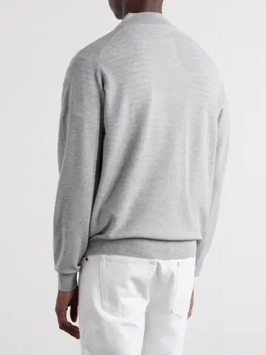 John Smedley 16.Singular Merino Wool Zip-Up Cardigan - Men | Thumbnail 4 John Smedley 16.Singular Merino Wool Zip-Up Cardigan - Men | Thumbnail 4