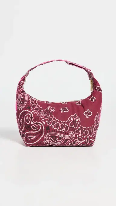 CALL IT BY YOUR NAME Mini Berlingot Bag Bordeaux/Fuchsia One Size | Thumbnail 2