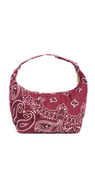 CALL IT BY YOUR NAME Mini Berlingot Bag Bordeaux/Fuchsia One Size | Thumbnail 1