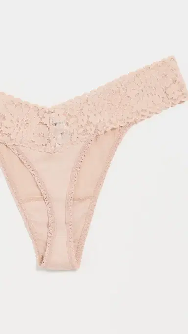 Hanky Panky Dreamease Original Rise Thong 3 Pack Chai One Size | Thumbnail 5