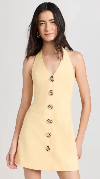 The Wolf Gang Irida Vest Dress Butter S | Thumbnail 2