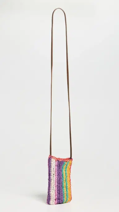 Faherty Straw Stripe Crossbody Bag | Thumbnail 4