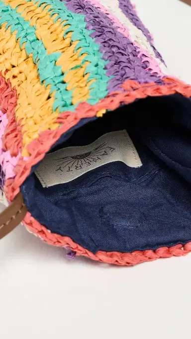 Faherty Straw Stripe Crossbody Bag | Thumbnail 6