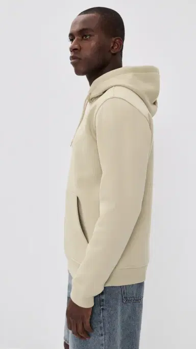 Adidas Trefoil Essentials Hoodie Stone Khaki M | Thumbnail 4