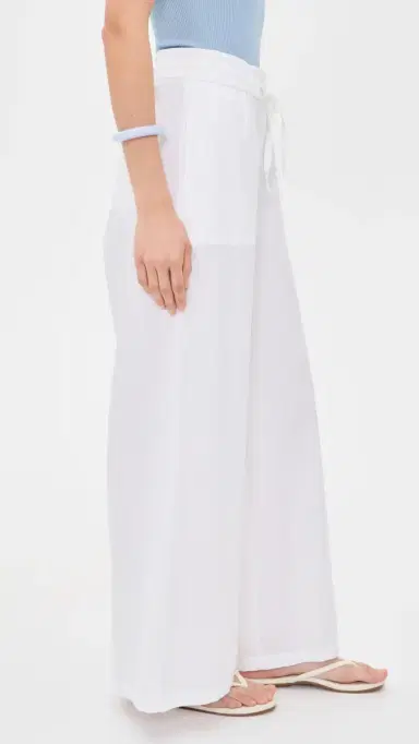 Splendid Mallory Poplin Pants White | Thumbnail 4